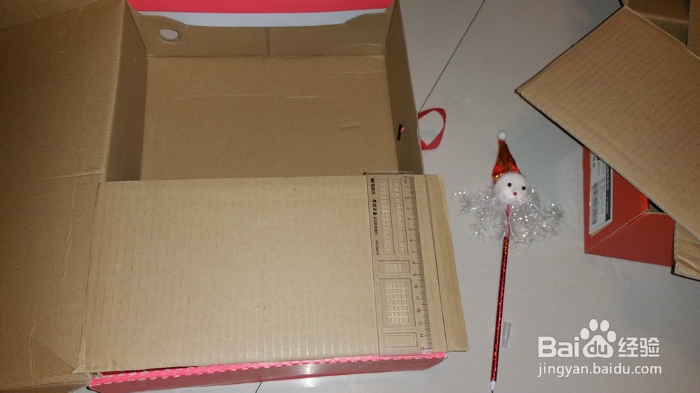 鞋盒巧变内衣收纳盒