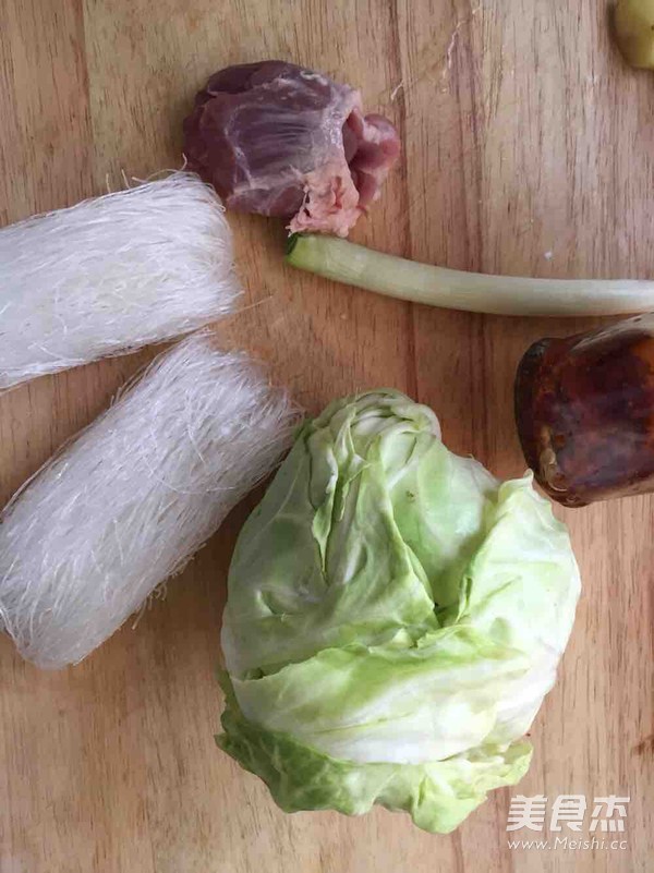 头菜肉沫粉丝