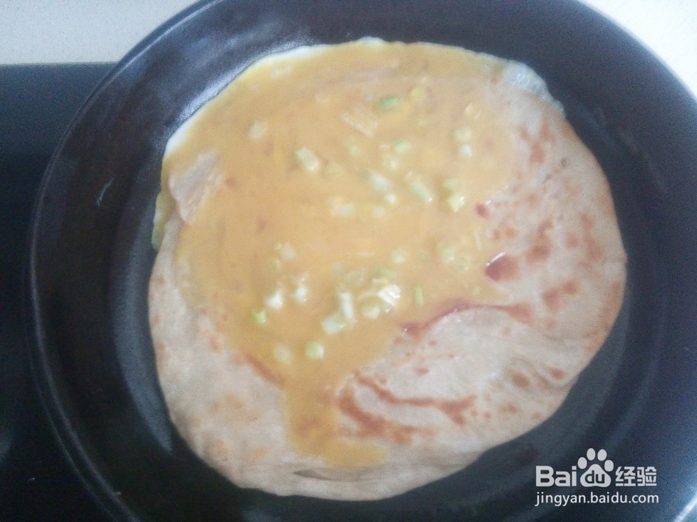 香酥鸡蛋灌饼的做法