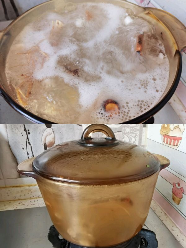 五指毛桃土茯苓淮山煲猪骨