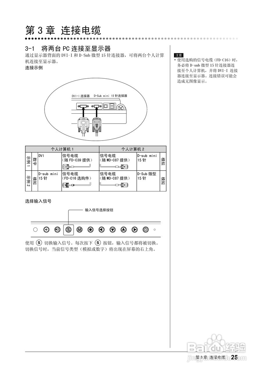 flexscan S2401w彩色液晶显示器用户手册:[3]