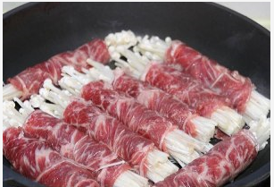 怎样做金针菇牛肉卷