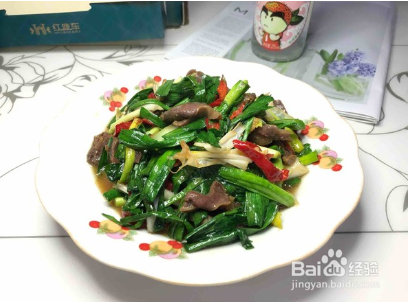 大蒜炒鸭肫的做法