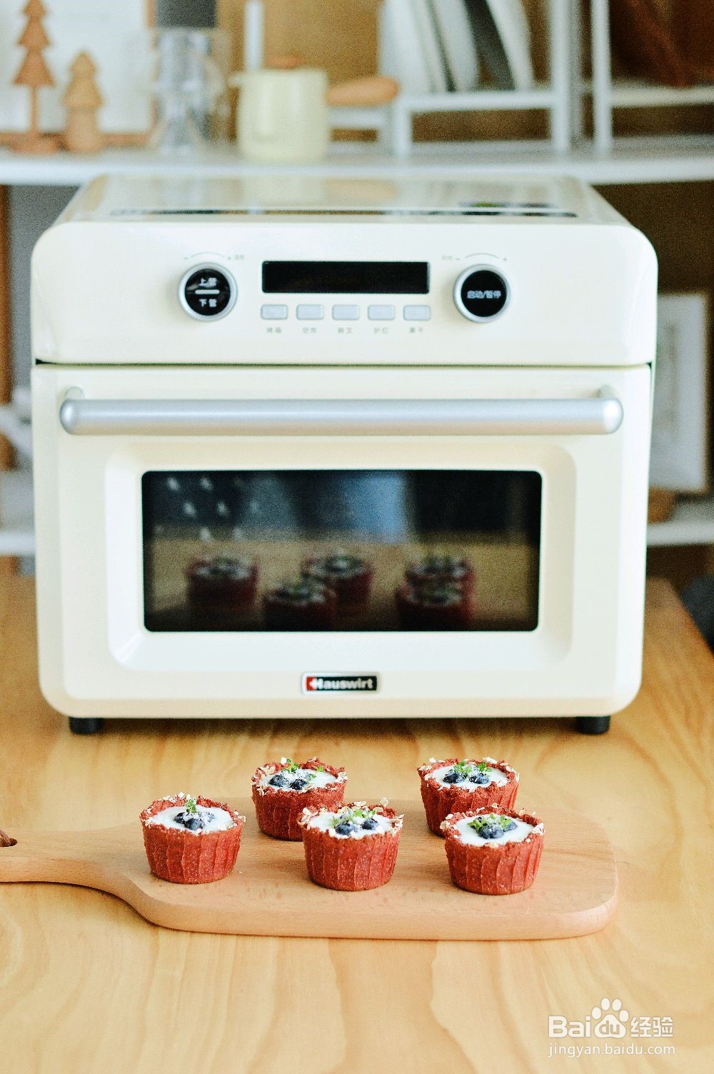 红丝绒燕麦酸奶杯