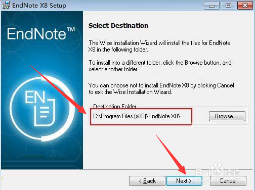endnote x8中文版安装步骤介绍