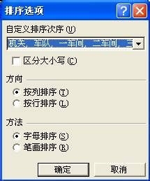 Excel表格的35招必学秘技·六、让数据按需排序