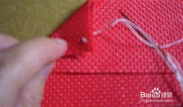 十字绣缝合教程