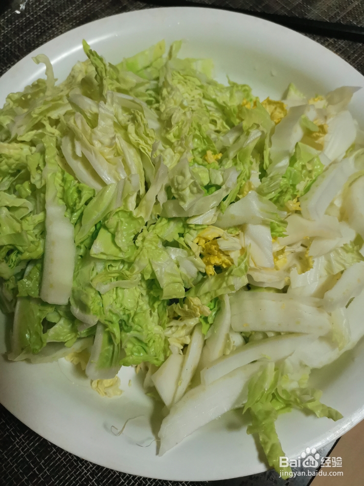 忍不住流口水的白菜