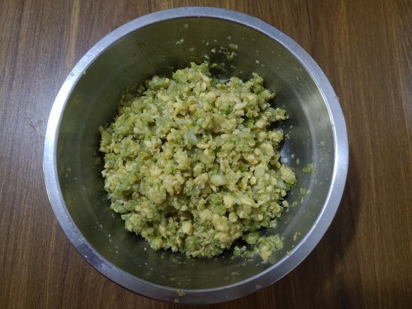 西葫芦鸡蛋馅饼