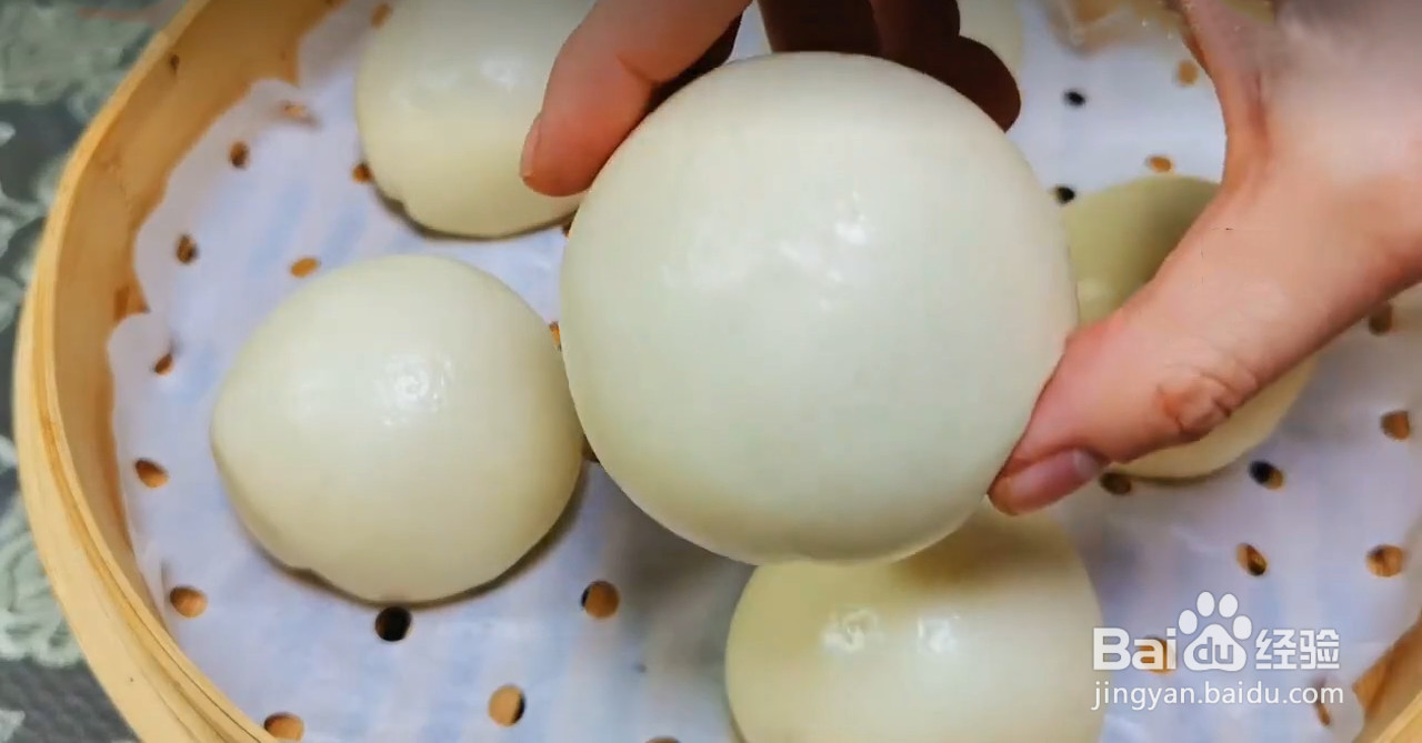 奶黄包的做法