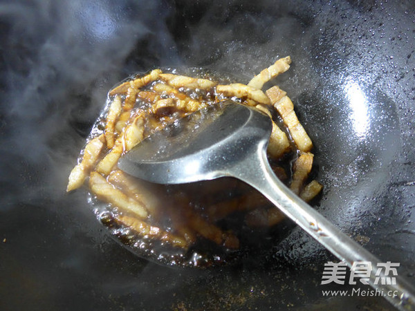 腐竹五花肉炒梅豆