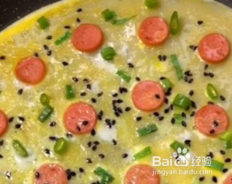 鸡蛋卷饼的做法