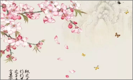 描写桃花的句子有哪些