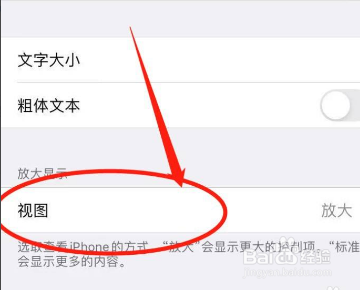 苹果手机屏幕变大了怎么缩小