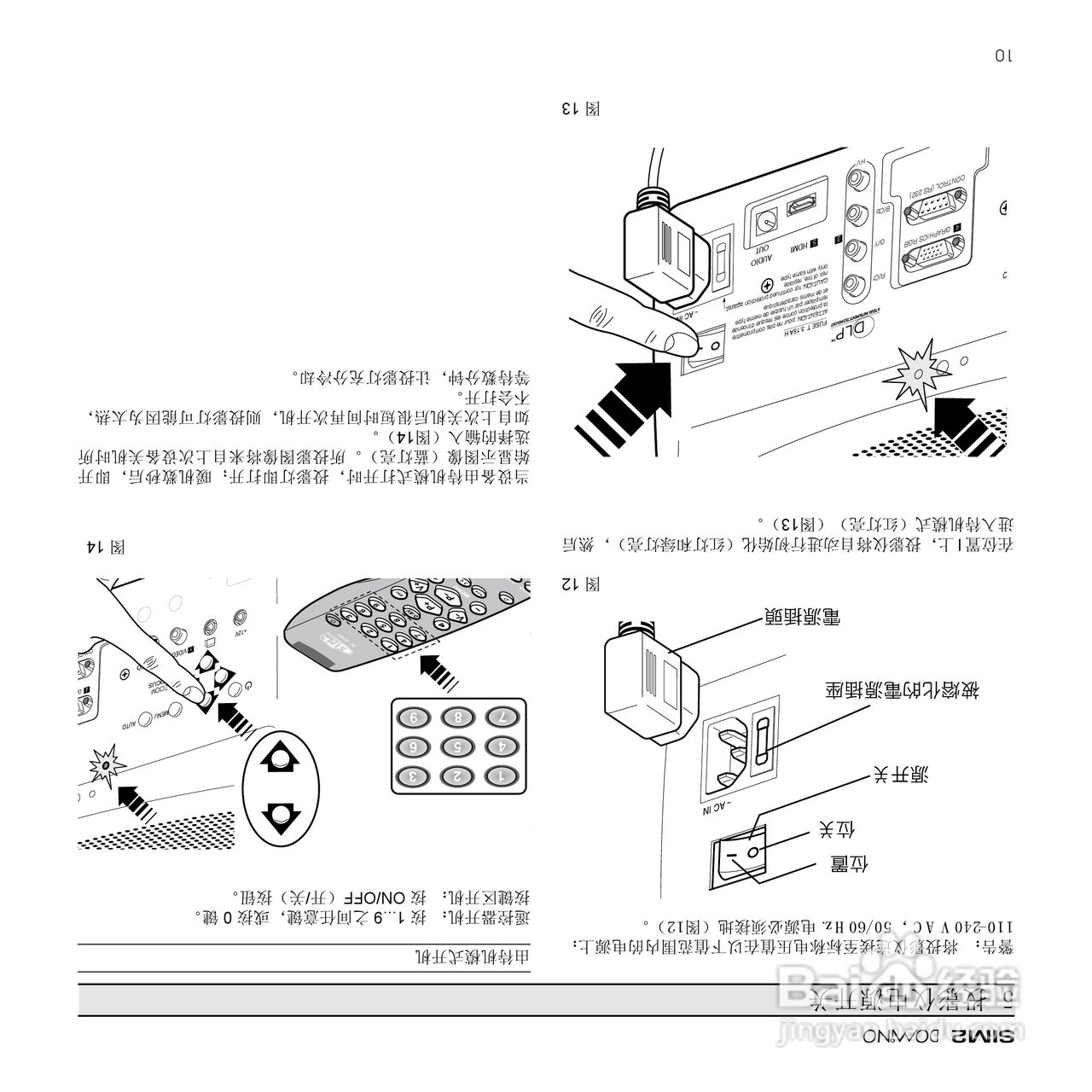 SIM2 D80 投影机说明书:[6]