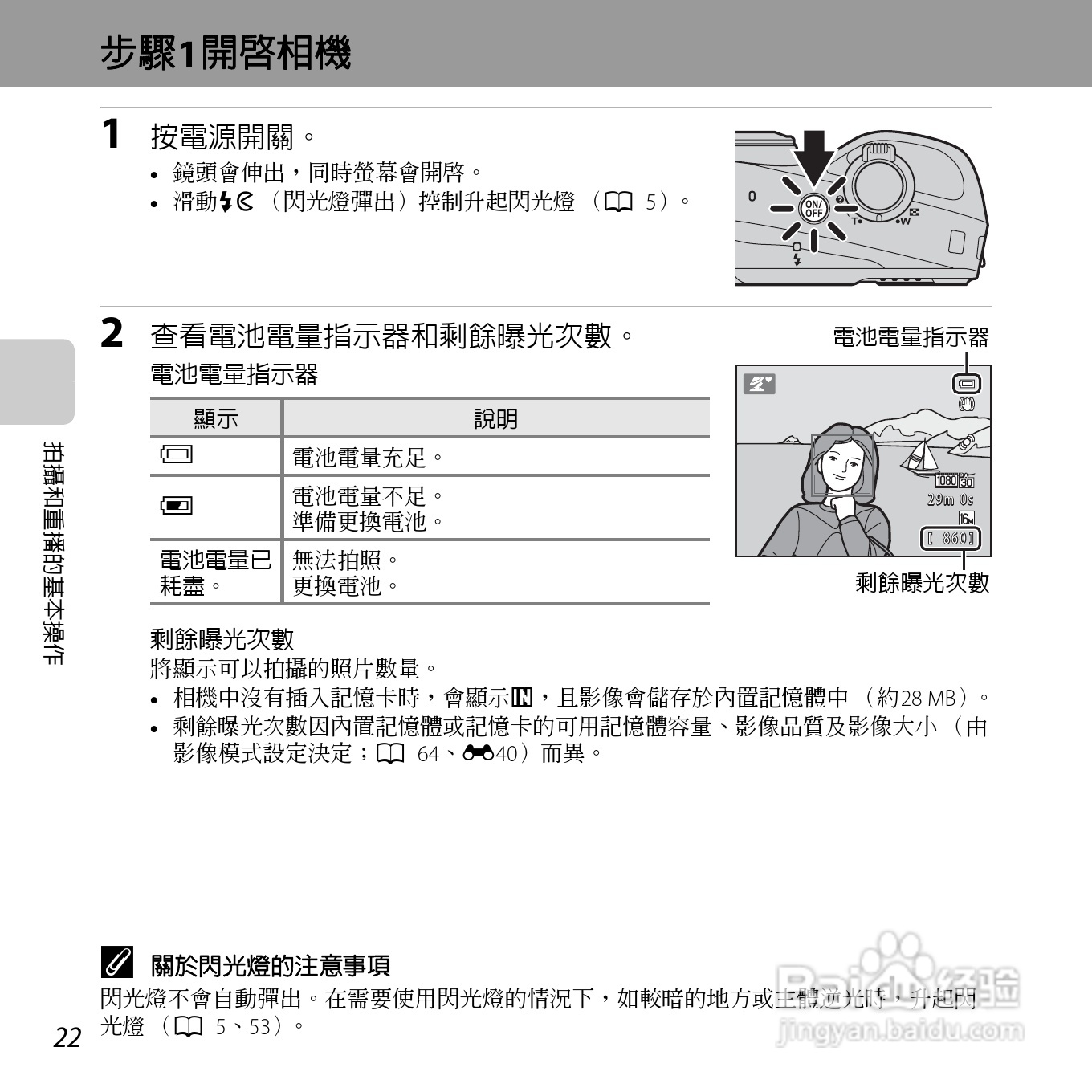 尼康COOLPIX L610数码相机使用说明书:[4]