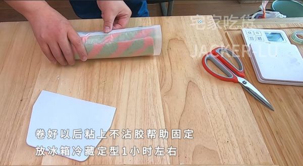 圣诞双色瑞士卷蛋糕