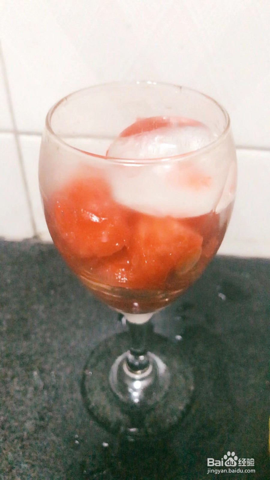 自制水果鸡尾酒