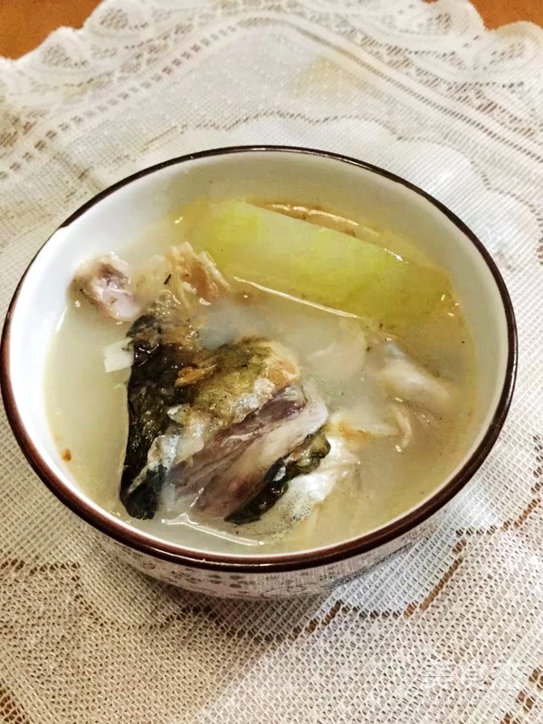 冬瓜鱼头汤的做法