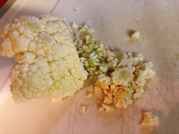 低卡低脂无米炒饭