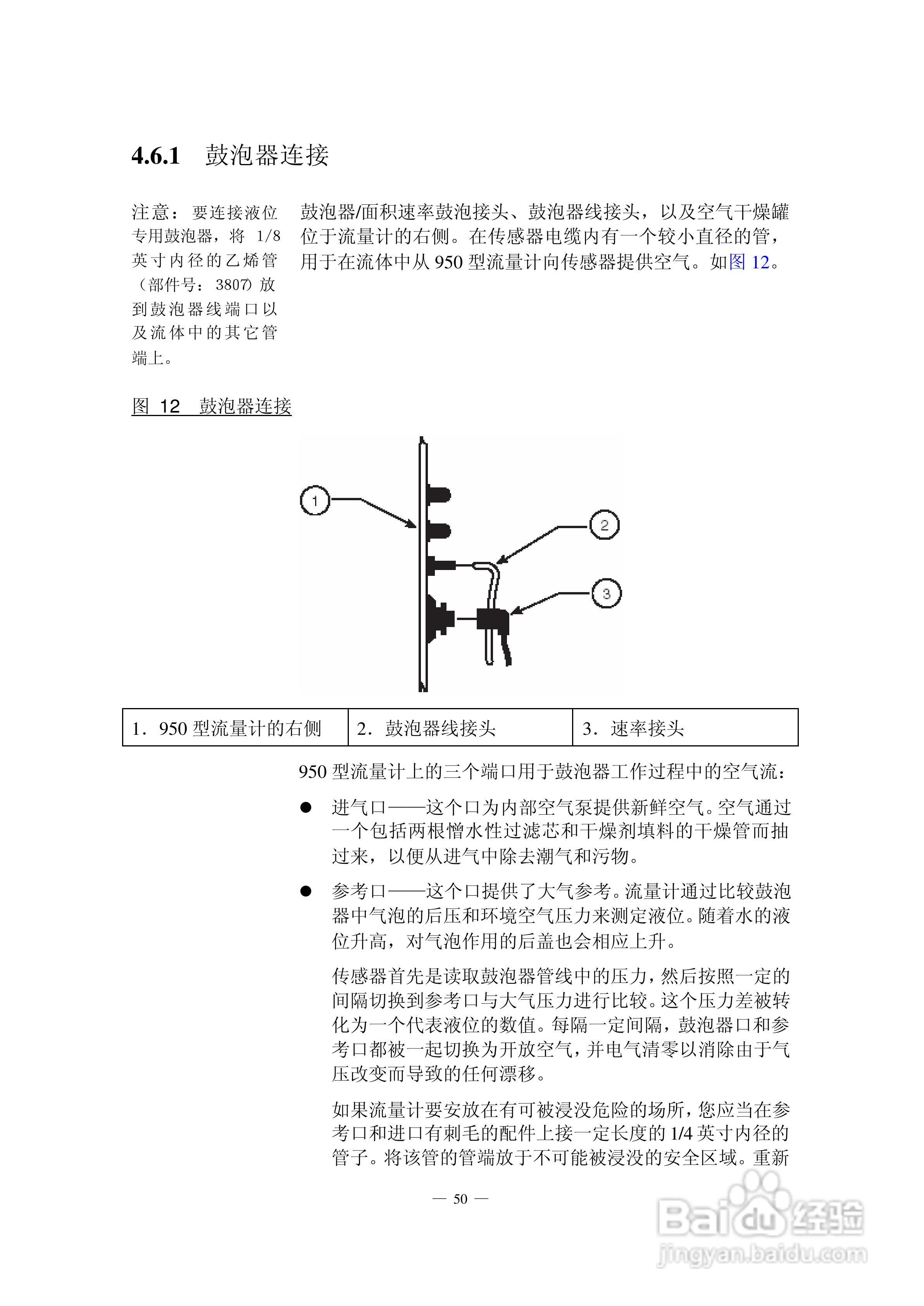 HACH 950 型流量计使用说明书:[6]