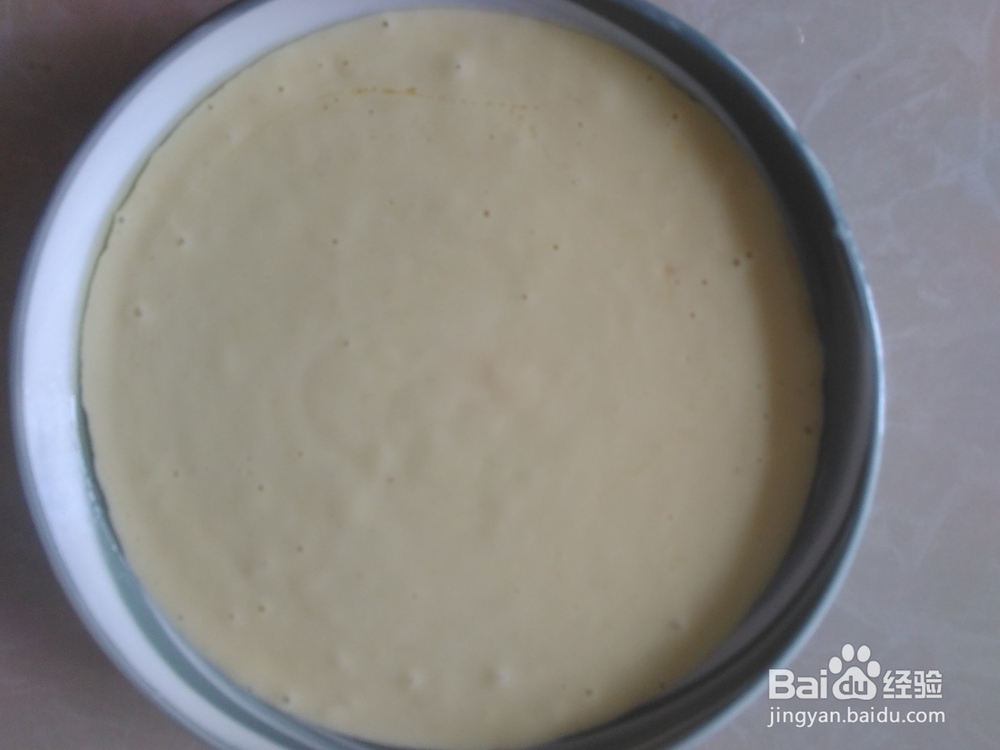 自做的菠萝松糕