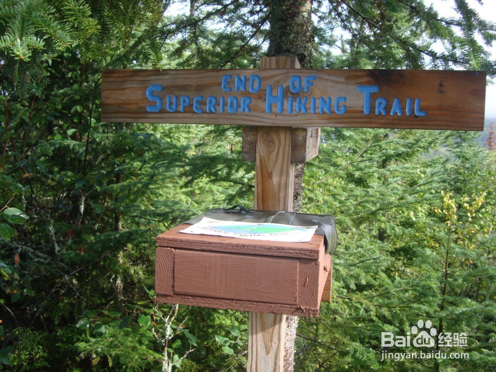 徒步爱好者的旅游圣地之一苏必利尔步道