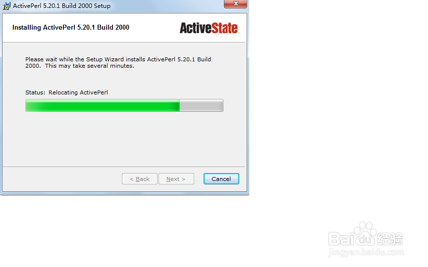 win7上安装perl5