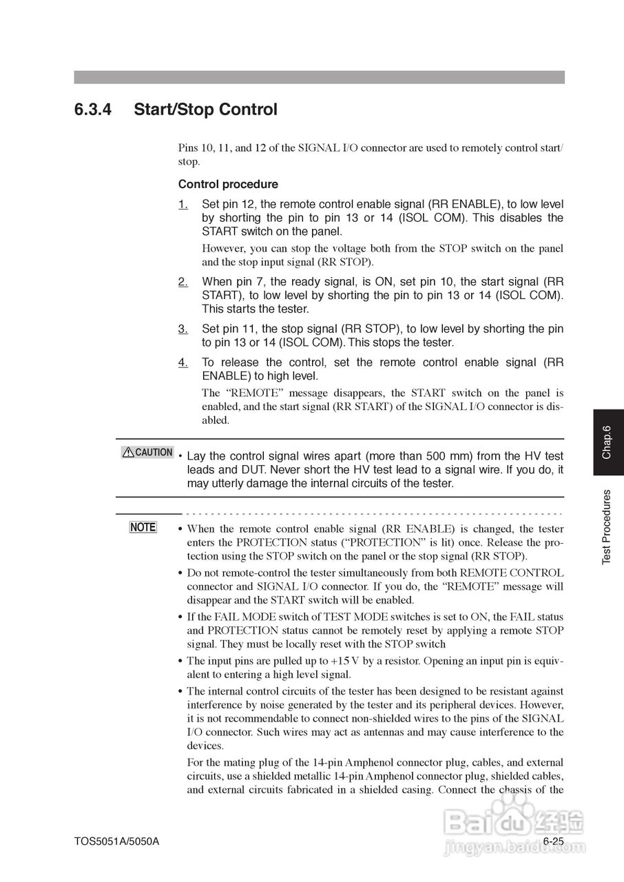日本菊水TOS5051A/5050A耐压测试仪英文版说明书:[9]