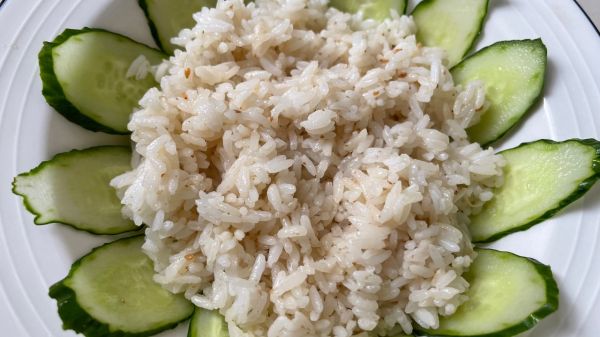 火焰金针菇牛肉盖饭