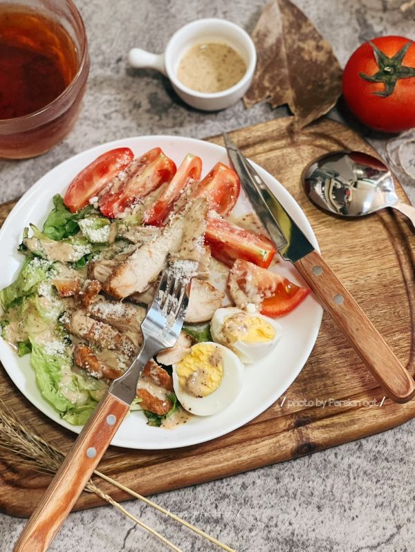 低碳水高蛋白鸡胸肉蔬菜沙拉