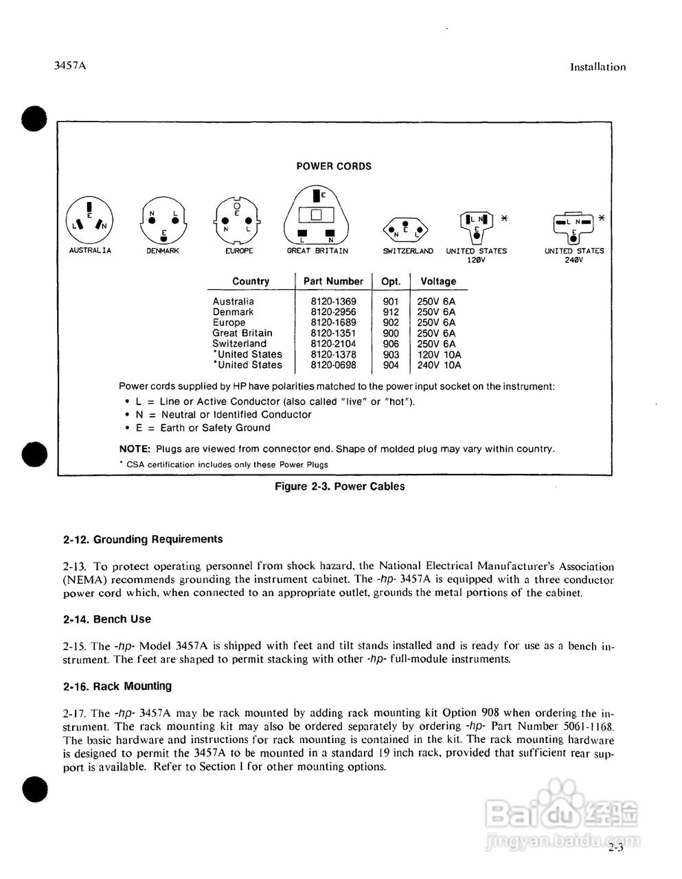 HP 3457A 万用表用户使用手册:[4]