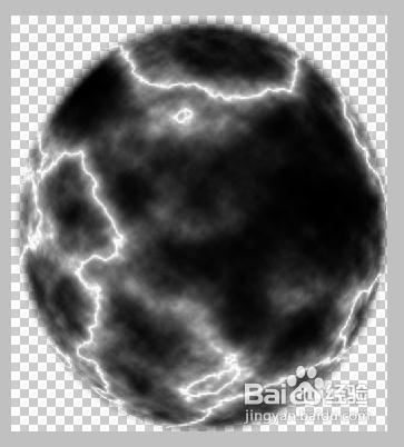 photoshop怎样制作闪电小球