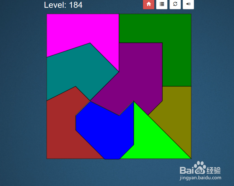 Puzzle Pack的Shape Fill Level:184怎么通过