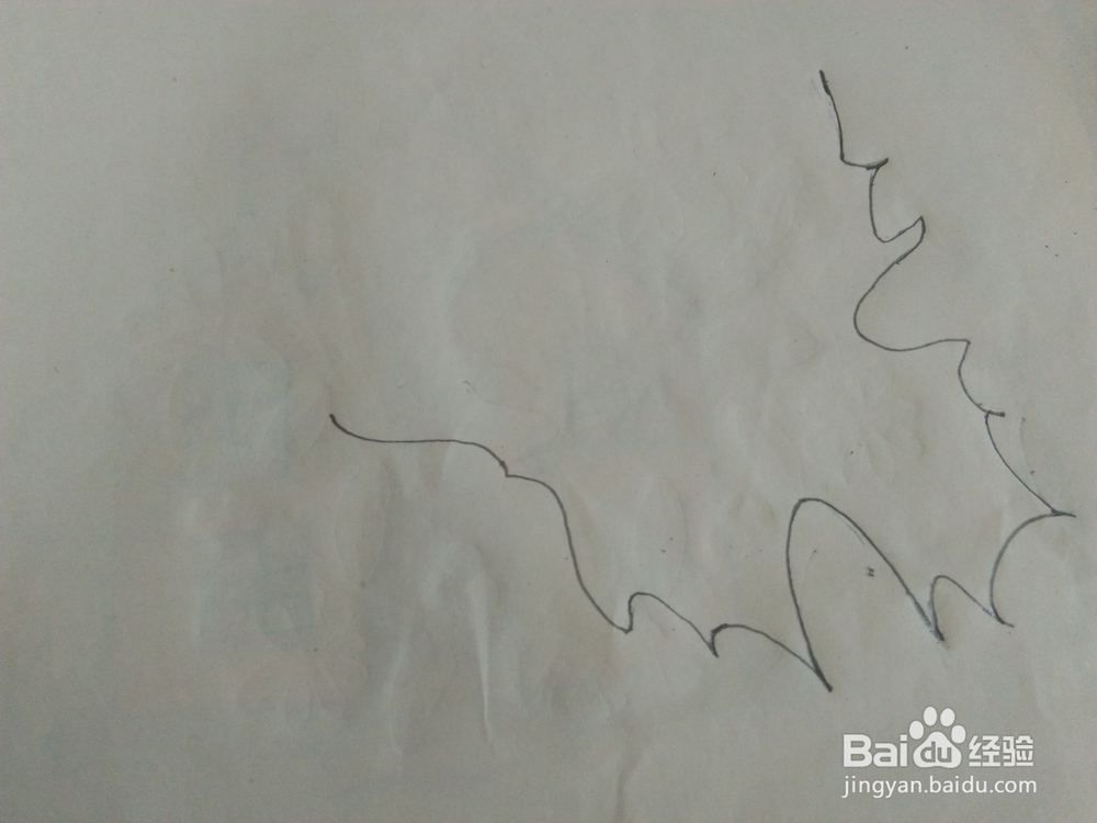 简笔画如何画枫叶