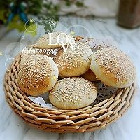 发面红糖芝麻小酥饼