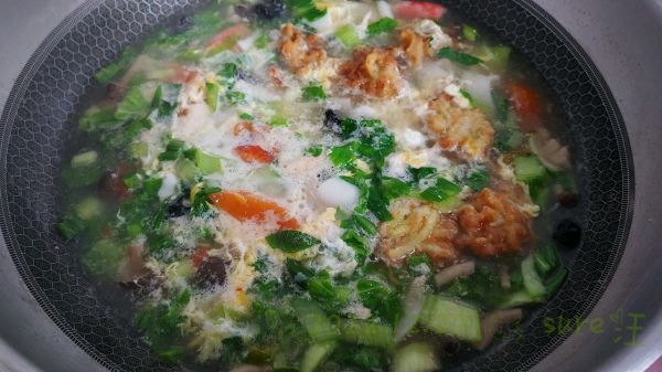 蟹蟹蛋柿素丸汤