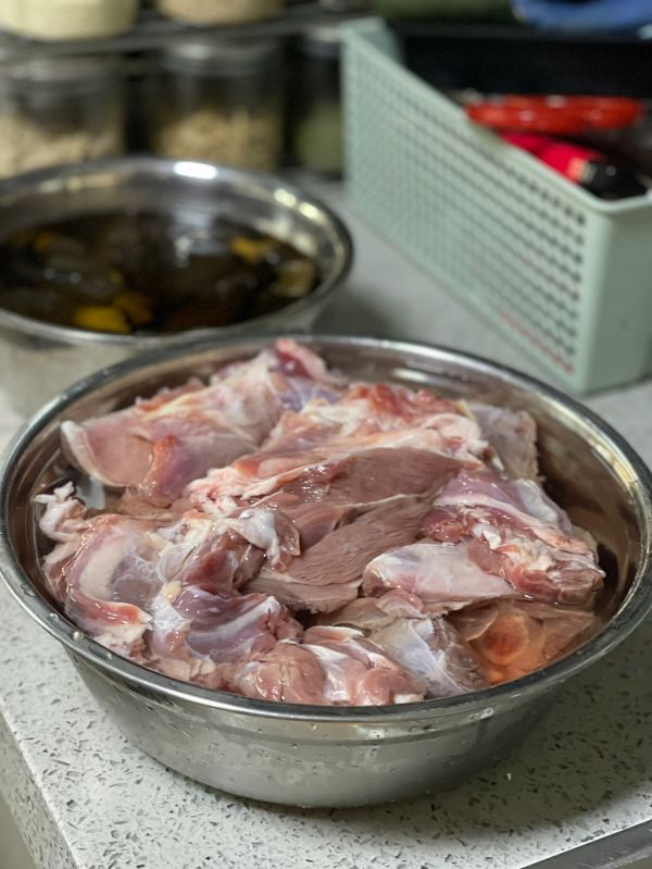 山药羊肚菌炖排骨汤