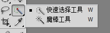 PhotoshopCS4简单操作应用：[4]不规则选择
