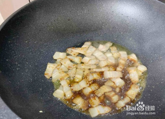 油腐乳包菜炒肉