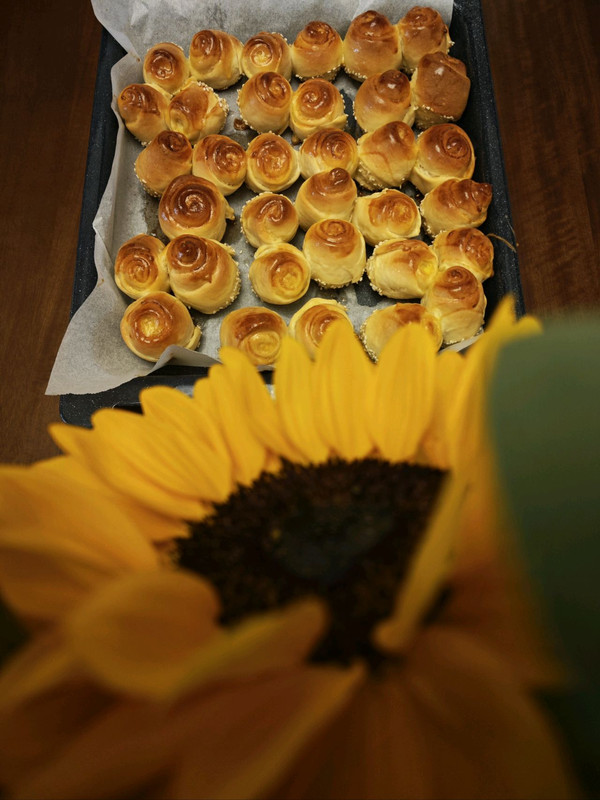 蜂蜜脆底小面包