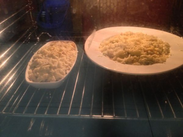 芝士焗香肠炒饭