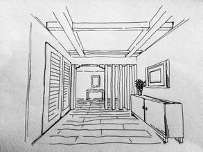 客厅门口装修效果图大全