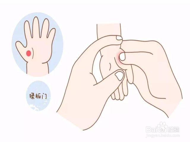 揉板门正确手法图片