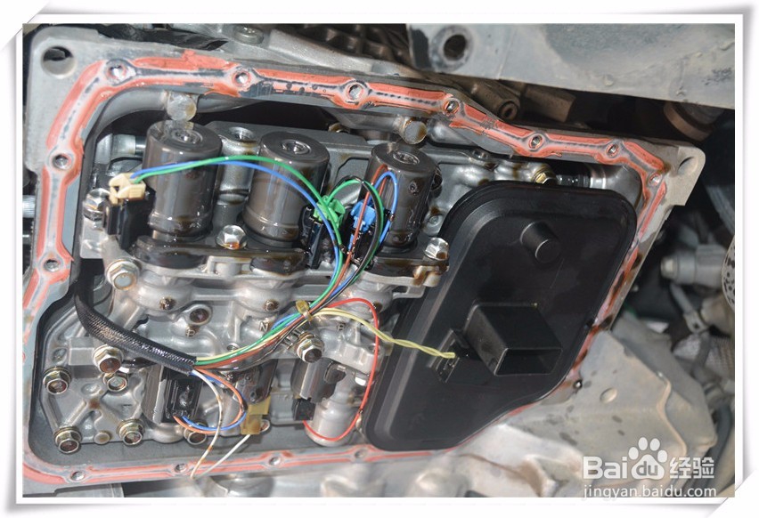 马自达自动变速箱换油保养,循环机换油