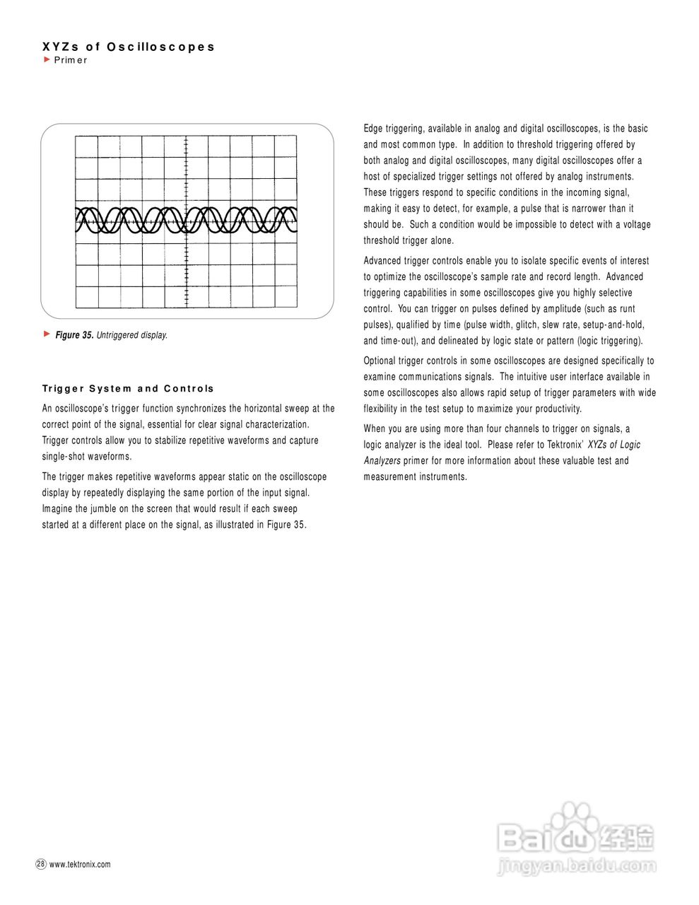 泰克 -TDS784C数字示波器说明书:[3]