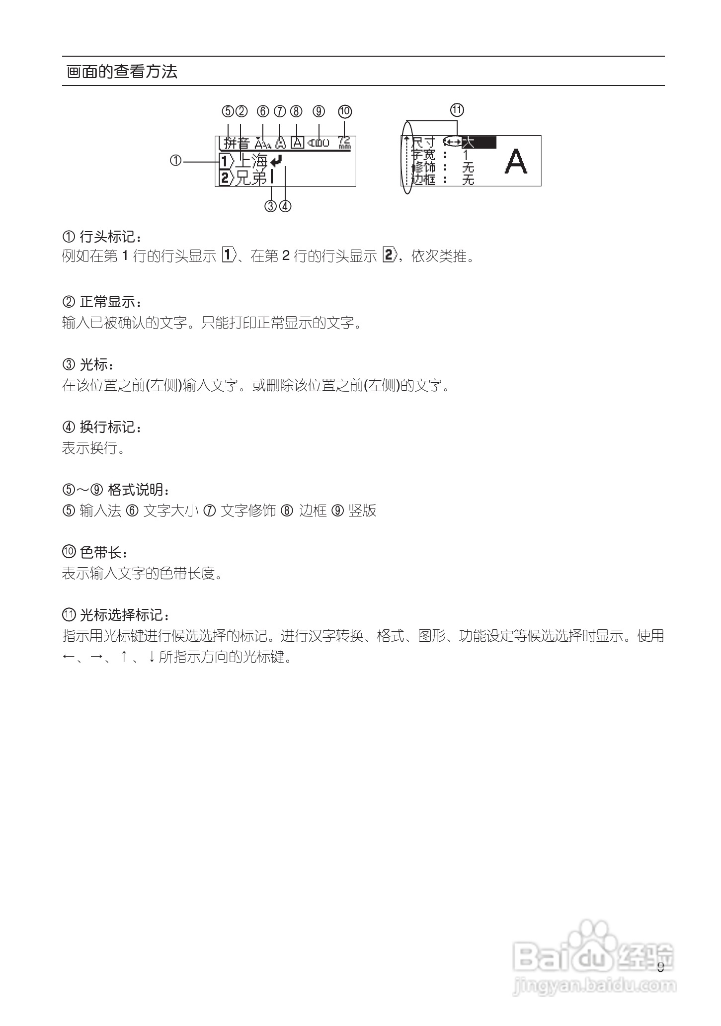 兄弟PT-18Rz标签打印机使用说明书:[2]