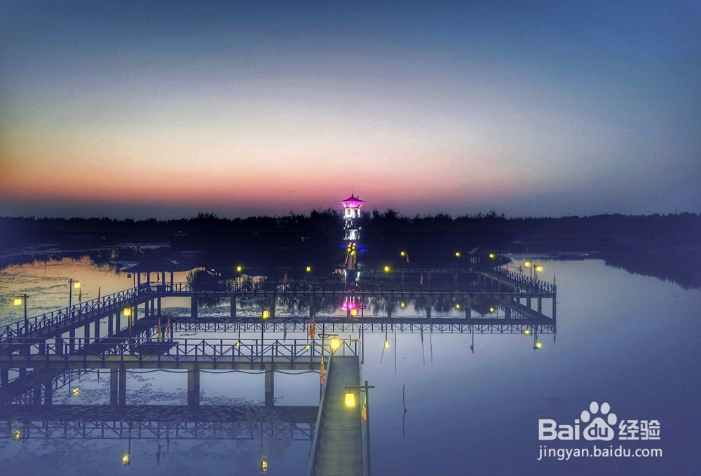 浪漫的高邮湖船屋民宿