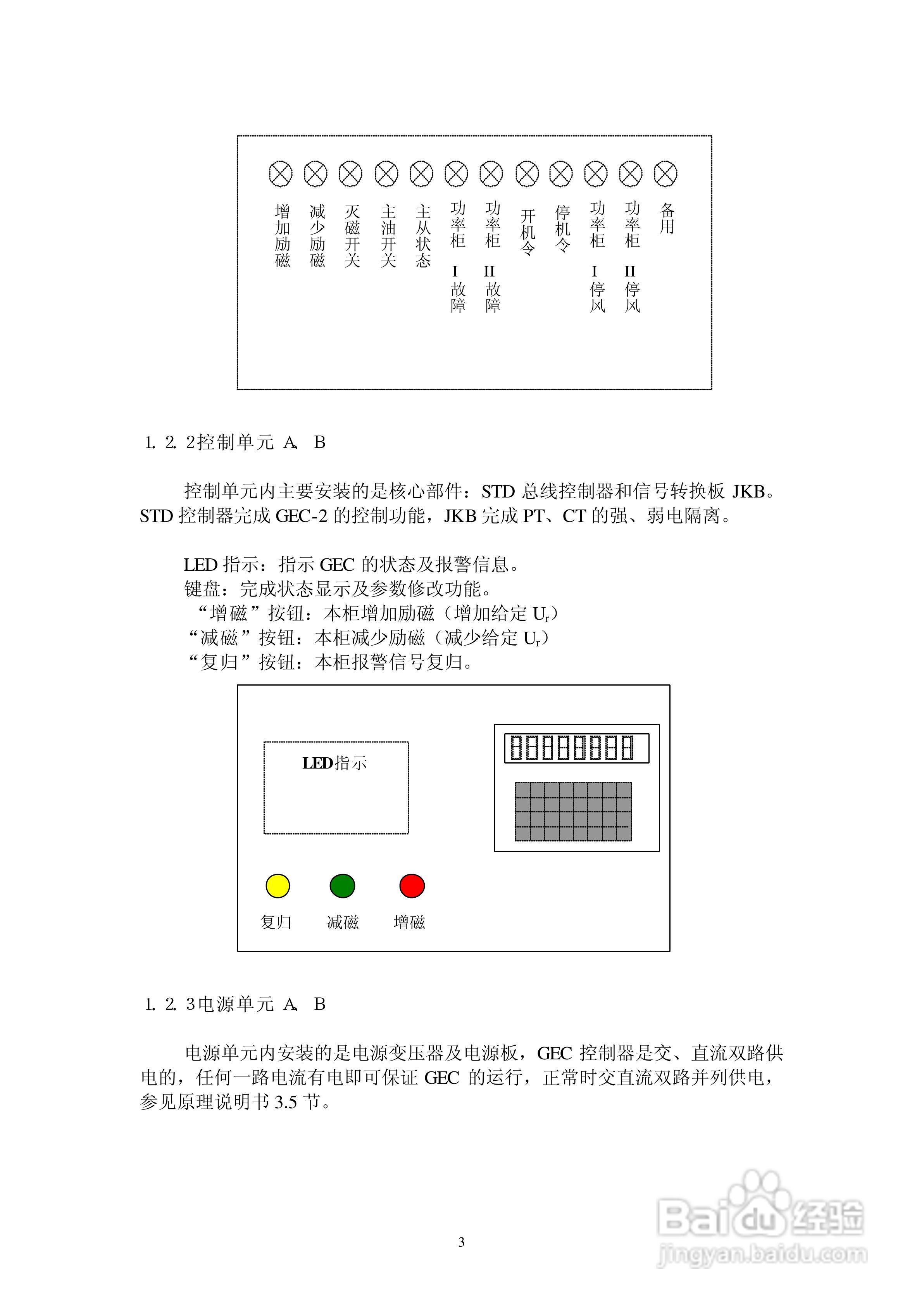 GEC-2型全数字式非线性励磁装置操作说明书:[1]