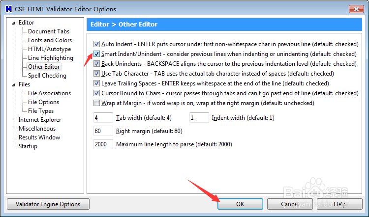 CSE Validator v14.0怎么设置敏捷缩进